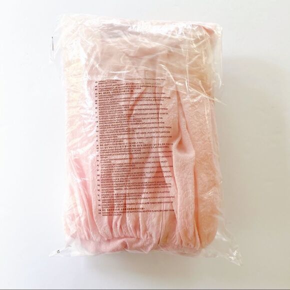 Simone Rocha x H&M Short Cloqué Mini Fit & Flare Dress Pink M - Picture 3 of 12